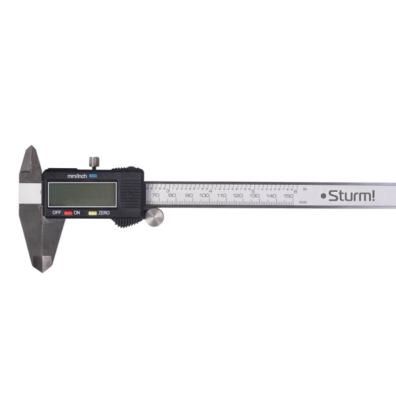 Штангенциркуль Sturm 150мм с глубиномером 2030-02-150