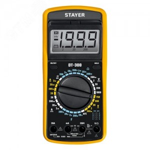 Мультиметр цифровой STAYER DT-300 45321