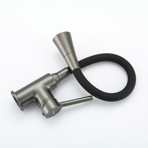 Смеситель для кухни оружейная сталь Frap F4044-9