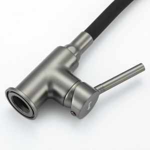 Смеситель для кухни оружейная сталь Frap F4044-9