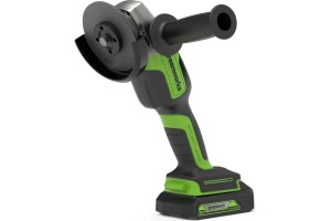Угловая шлифовальная машина акк. Greenworks GD24AGK2 (24V,1*4Ач и ЗУ) 3200207UB