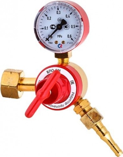 Редуктор пропановый БПО-5М (LR-137A) манометр с Поверкой СВАРОГ 94478