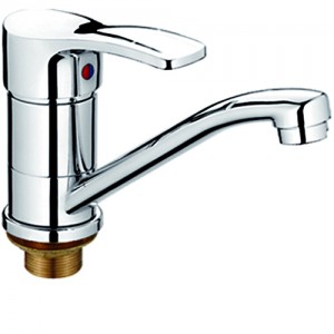 Смеситель для кухни+сред. изливом LOFFREY LF84564-2