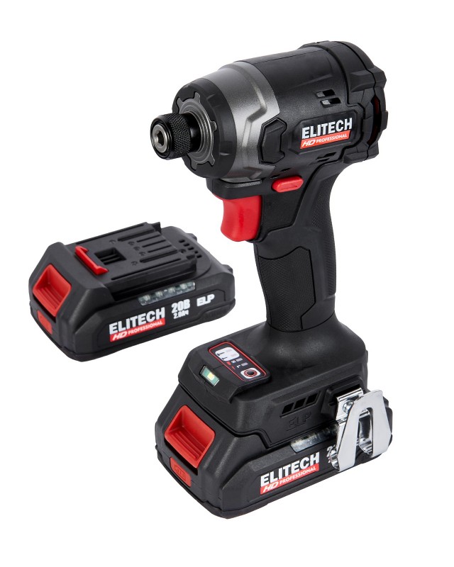 Винтоверт ELITECH HD CS2003SL (удар,20В,2*4Ач) 205733