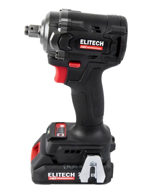 Гайковерт ELITECH HD CW 2004SL (ударн.,20В,2х2.0Ач)