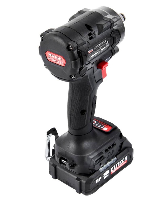 Гайковерт ELITECH HD CW 2004SL (ударн.,20В,2х2.0Ач)