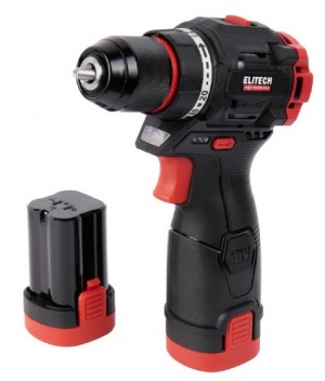 Дрель аккумуляторная ELITECH HD CD 16L2 (16В,2х2.0Ач,Li-ion,БЗП-10мм)