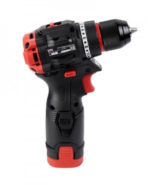 Дрель аккумуляторная ELITECH HD CD 16L2 (16В,2х2.0Ач,Li-ion,БЗП-10мм)