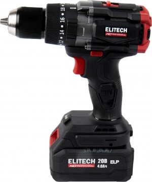 Дрель аккумуляторная ELITECH HD CD 20BL2 (б/щет,20В 1*4Ач,ELP,БЗП) 205727