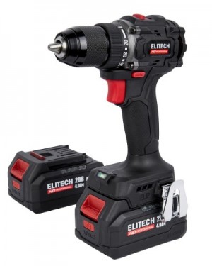 Дрель аккумуляторная ELITECH HD CD 20SL2 (б/щет,20В 2*2.0Ач,ELP,БЗП) 205717