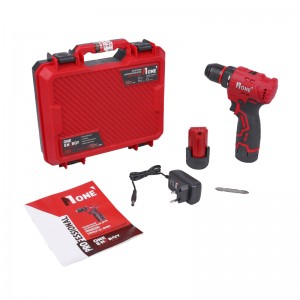 Дрель акк Number One CDI 12/1,5-SPRO (б/щ, 35Hm,12V/1,5Ah,10мм метал.патрон,500-1650об/мин,КЕЙС)