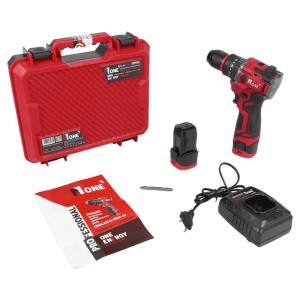 Дрель акк Number One CDI 14,4/2,0-SPRO-2B (б/щ, 42Hm,14,4В, 2Ah,10мм БЗПметал, удар,КЕЙС)