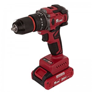 Дрель акк Number One CDI 20/2.0-IN-BR (б/щ, удар,50Hm.2.0V,2 АКК,2,0Ач,13мм жел.патр,кейс)
