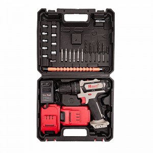 Дрель акк Number One RCD20/2.0-C-PROMO (ударная, 20В,2*2Ah,32Hm,24 предм,.в компл,кейс)