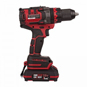 Дрель акк Number One CDI 20/2.0-IN-BR-S (20V,2,0A/h,150Hm,2акк,2ск,3реж,защ.от ОБРАТНОГО удара,кей