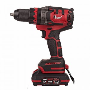 Дрель акк Number One CDI 20/2.0-IN-BR-S (20V,2,0A/h,150Hm,2акк,2ск,3реж,защ.от ОБРАТНОГО удара,кей
