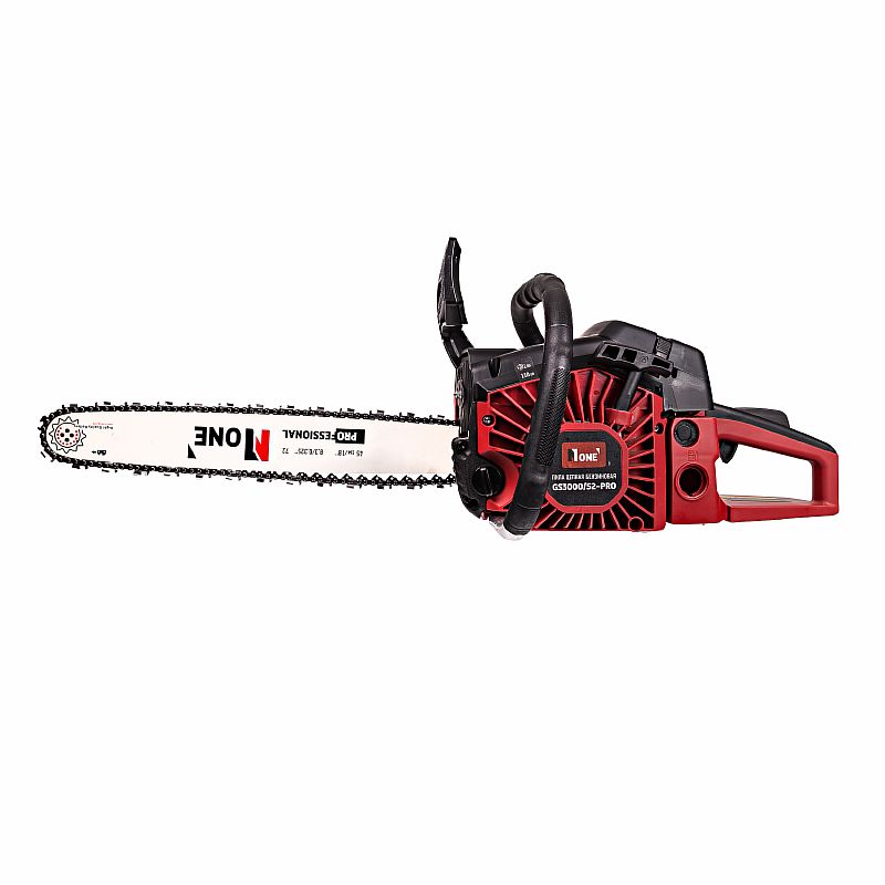 Бензопила Number One GS3000/52-PRO (52см3,легкий старт,шина 18дюймов,3000Вт) №1