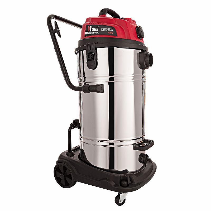 Пылесос строительный Number One VC3000/80-2HP (80л,3000Вт,3м шланг,2двигателя,встр.розетка) №1
