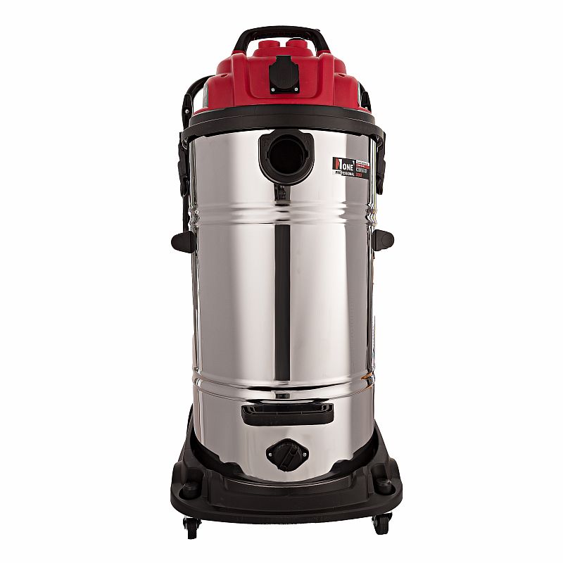 Пылесос строительный Number One VC3000/80-2HP (80л,3000Вт,3м шланг,2двигателя,встр.розетка) №1