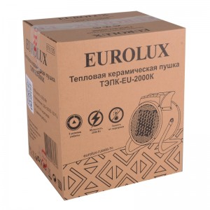 Тепловая пушка электрическая Eurolux ТЭПК-EU-2000K 67/1/35