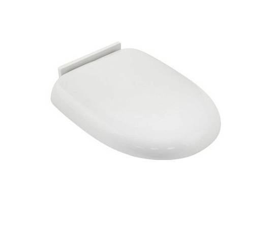 Сиденье для унитаза Articplast микролифт ABS пластик U-образное белый 7003