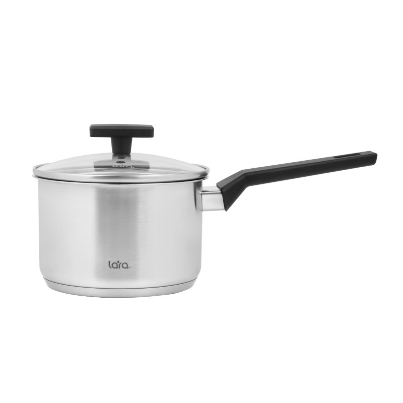 Набор посуды LARA ВЕСТА 3 предмета индукц 5-ти ступ. капс. дно LR02-133
