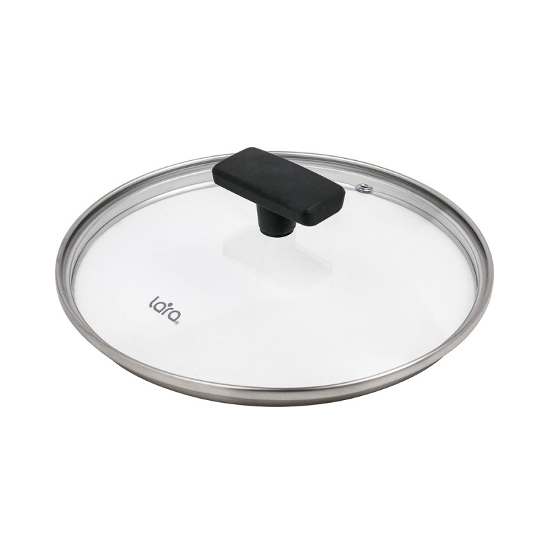 Набор посуды LARA ВЕСТА 3 предмета индукц 5-ти ступ. капс. дно LR02-133