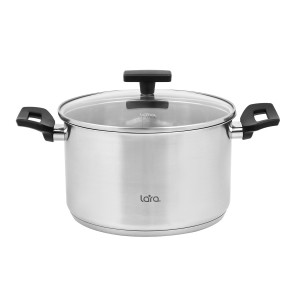 Набор посуды LARA ВЕСТА 3 предмета индукц 5-ти ступ. капс. дно LR02-133