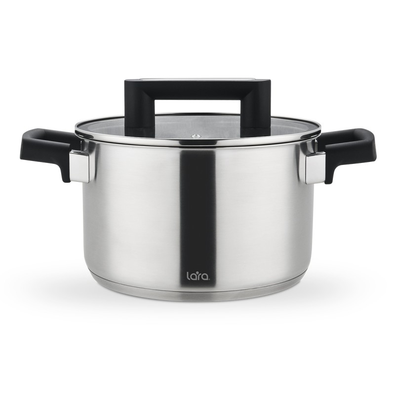Набор посуды LARA СИРИУС 3 предмета инд 5-ти ступ. капс. дно LR02-135