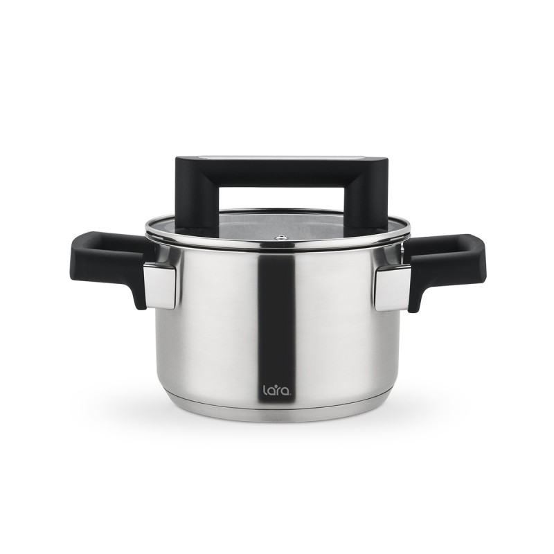Набор посуды LARA СИРИУС 3 предмета инд 5-ти ступ. капс. дно LR02-135
