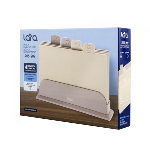 Набор разделочных досок 5 предметов LARA LR05-202