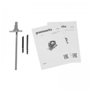 Лобзик аккумуляторный Greenworks GD24JS (24В, 1*4Ач,ЗУ) 3601407CUB