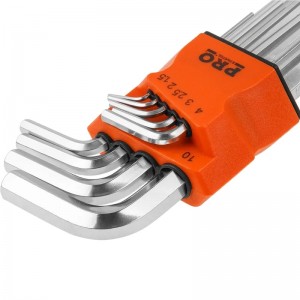 Набор ключей шестигр. 1,5-10мм 9штPRO STARTUL PRO-89209