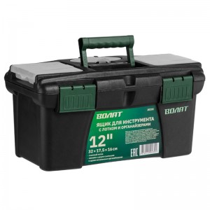 Ящик для инструмента пласт. 32*17,5*12,5см 12" ВОЛАТ 20235