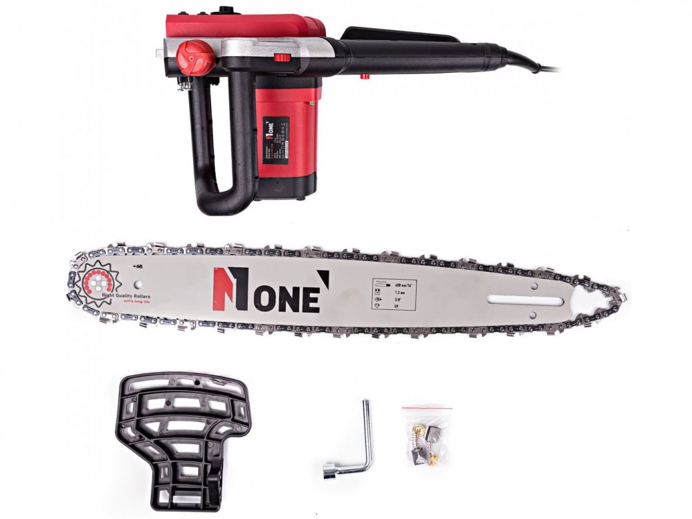 Пила цепная NUMBER ONE ECS2400PRO (2400Вт, 3/8-59зв,длина 16/40см)