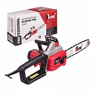 Пила цепная NUMBER ONE ECS2400PRO (2400Вт, 3/8-59зв,длина 16/40см)