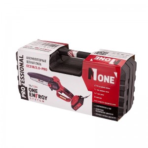 Пила цепная акк Number One ECS18/2.0-PRO (18V,2акк,2,0Ач,З/У,36зв,15см шина)