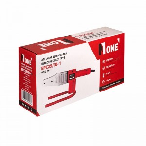 Паяльник для пластиковых труб NUMBER ONE EPC25/10-1 (800Вт, 3 насадки, кейс) №1