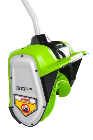 Снегоуборщик GREENWORKS GD40SSK2 2600807UA (лопата, аккумуляторный, 1АКБ и ЗУ