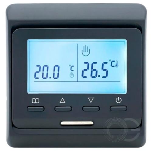 Терморегулятор Е 51.716 ЧЕРНЫЙ теплый пол