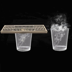 Трап душевой бронза Gappo G83001-4