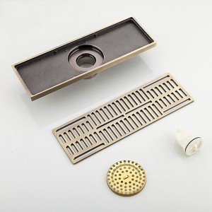 Трап душевой бронза Gappo G83001-4