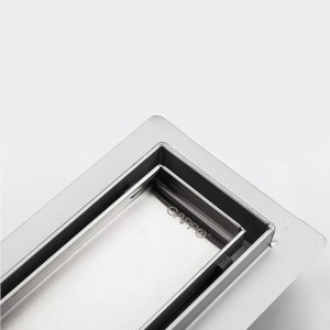 Трап душевой 70*700мм нерж GAPPO G87007-4