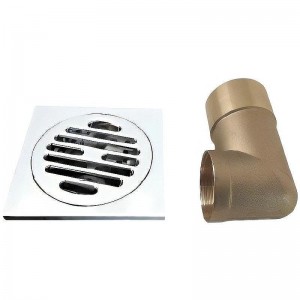 Трап душевой 100*100 хром GAPPO G81053