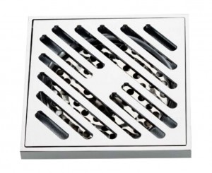 Трап душевой 100*100 хром GAPPO G81050