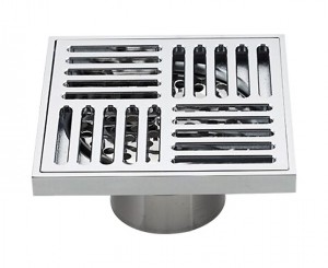 Трап душевой 100*100 хром GAPPO G81051