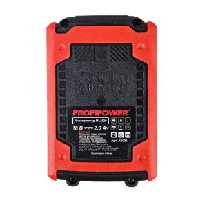 Дрель-шуруповерт акк б/с ProfiPower MKBL-18BT (18В,Li-ion,2*2Ач,40Hm) E0147