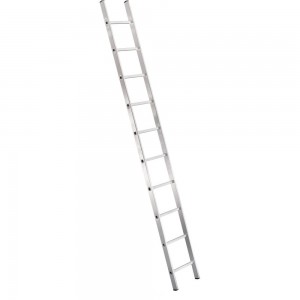 Лестница приставная алюминиевая 10 ступеней h-2,88м UFUK PERILLA 411110