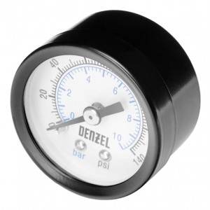Манометр воздушный G10, 40мм, 1/8" Denzel 57402