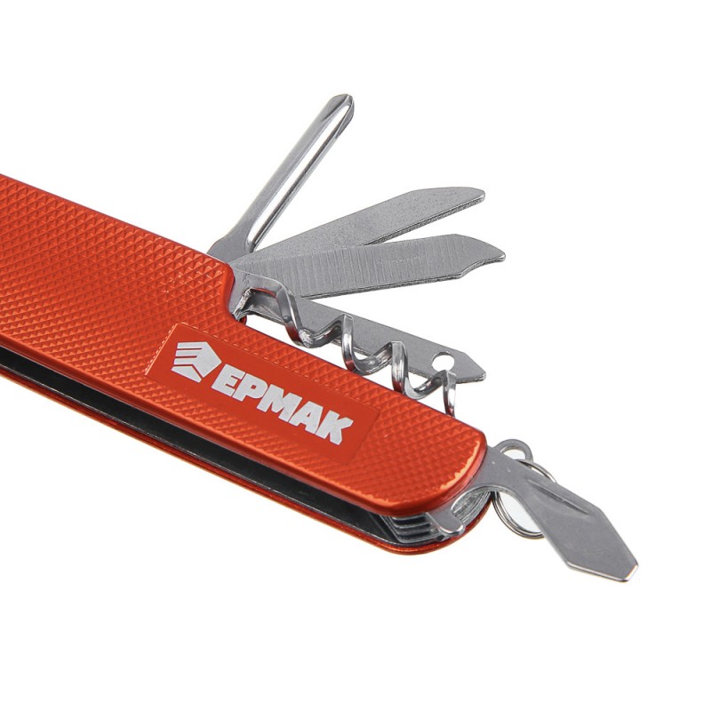 Нож перочинный ЕРМАК многофункциональный, нержавеющая сталь 15см 118-136